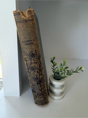 Pollyanna by Eleanor H. Porter Vintage Floral Hardcover